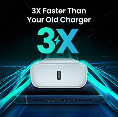 30W Fast Charger Wireless Charger For Apple iPhone, Magnetic Wireless Charging USB C Cable