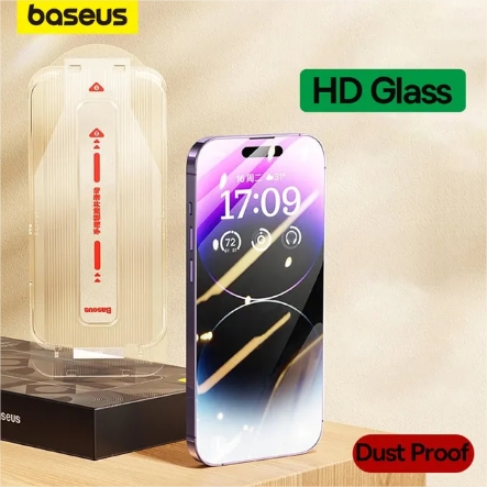 Baseus Screen Protector for iPhone 15 14 13 Pro Max Corning Glass Anti Spy Full Tempered Glass Protection for iPhone 15 Pro Plus