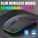 Wireless Mouse for Tablet, Phone, Computer, with Bluetooth, Light Charging, 2.4G, USB, Laptop