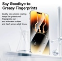 Baseus Screen Protector for iPhone 15 14 13 Pro Max Corning Glass Anti Spy Full Tempered Glass Protection for iPhone 15 Pro Plus