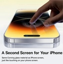 Baseus Screen Protector for iPhone 15 14 13 Pro Max Corning Glass Anti Spy Full Tempered Glass Protection for iPhone 15 Pro Plus