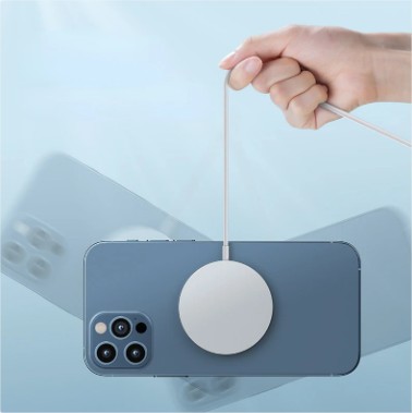 30W Fast Charger Wireless Charger For Apple iPhone, Magnetic Wireless Charging USB C Cable